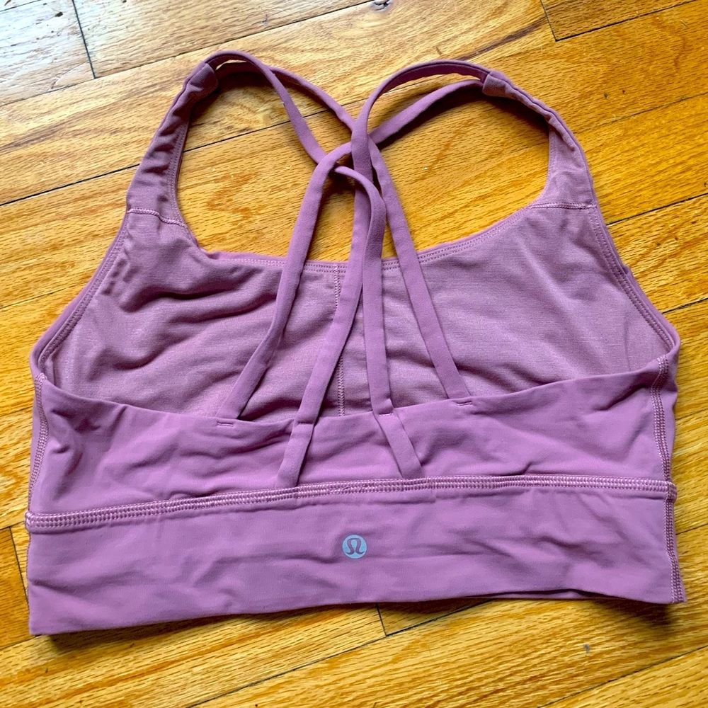 Lululemon dusty pink sports bra size 8